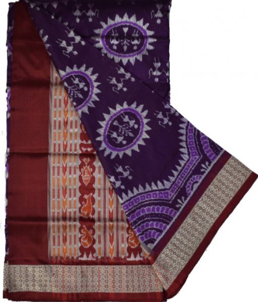 Sambalpuri Tribal Silk Saree